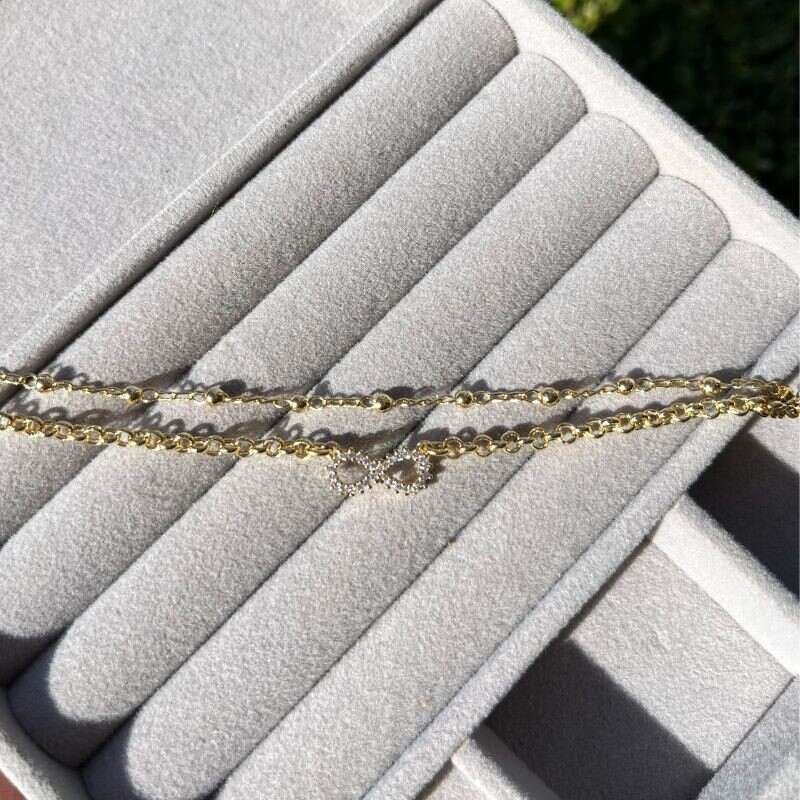 Pulseira Infinito Banhado a Ouro 18k