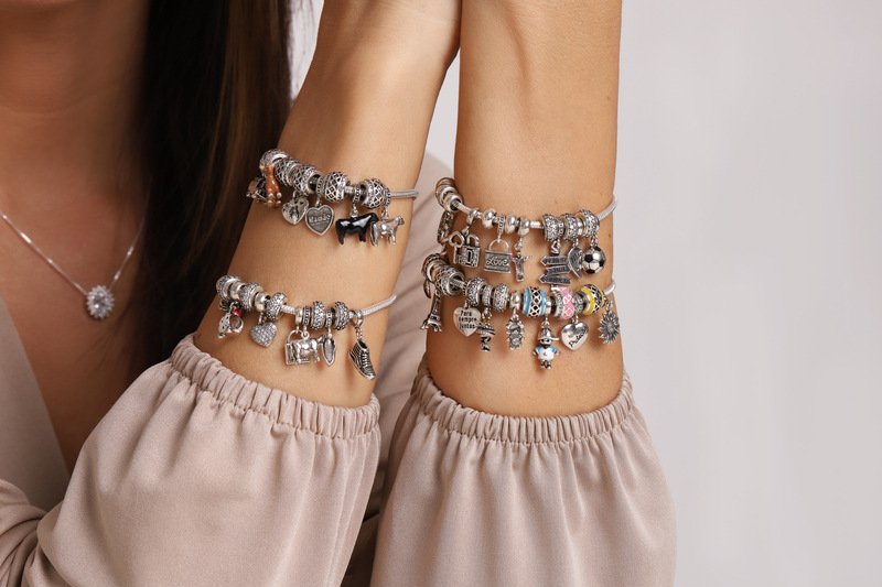 Berloque Coração Prata 925