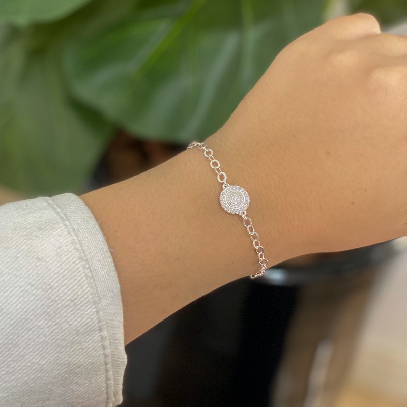 Pulseira Mandala Prata 925