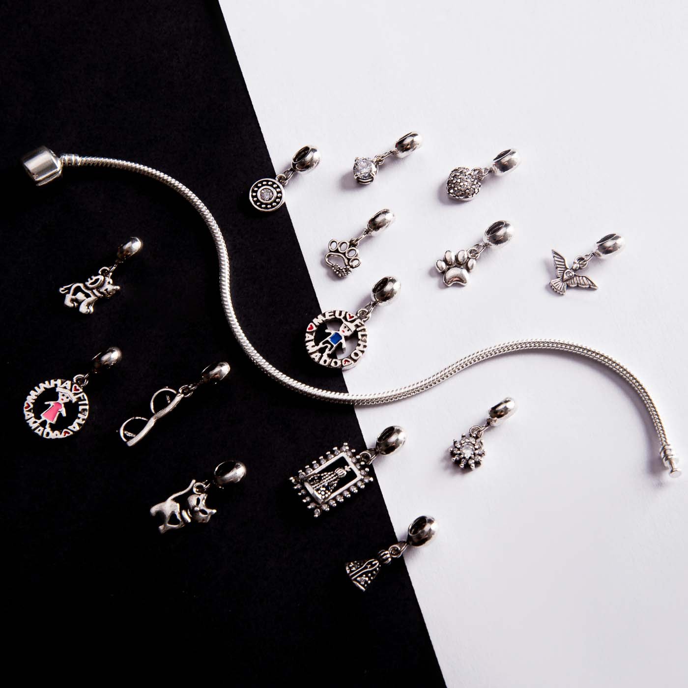 Berloque Óculos Prata 925