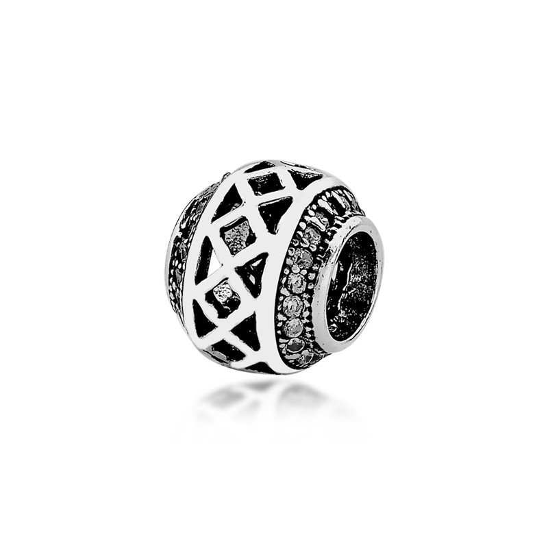 Separador Vazado Prata 925