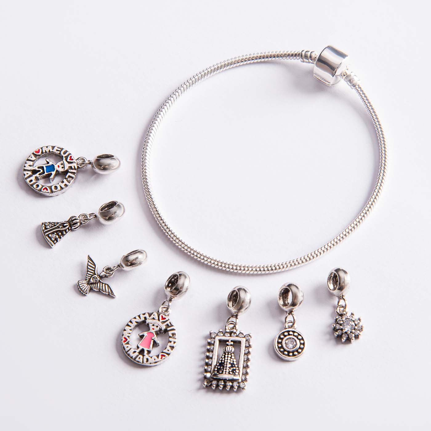 Berloque Filho Prata 925