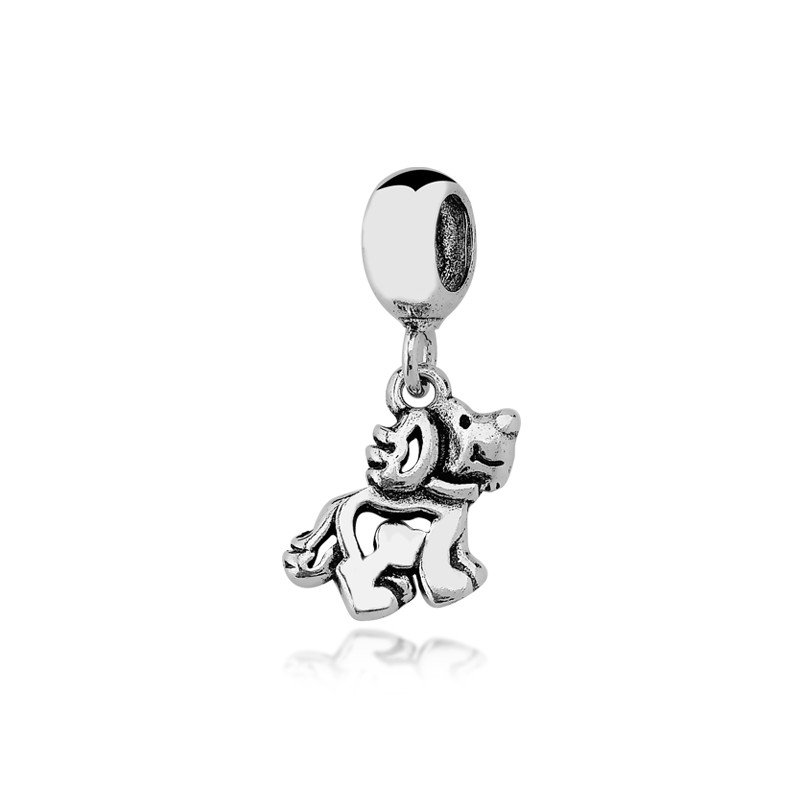 Berloque Cachorrinho Prata 925