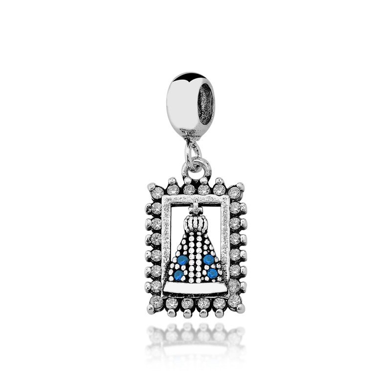 Berloque Aparecida Prata 925