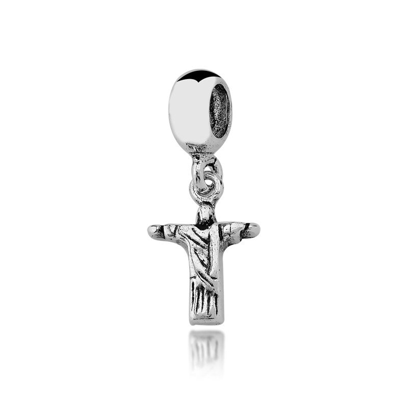 Berloque Cristo Prata 925