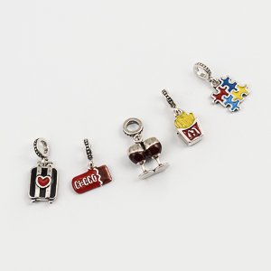 Berloque Choco Prata 925