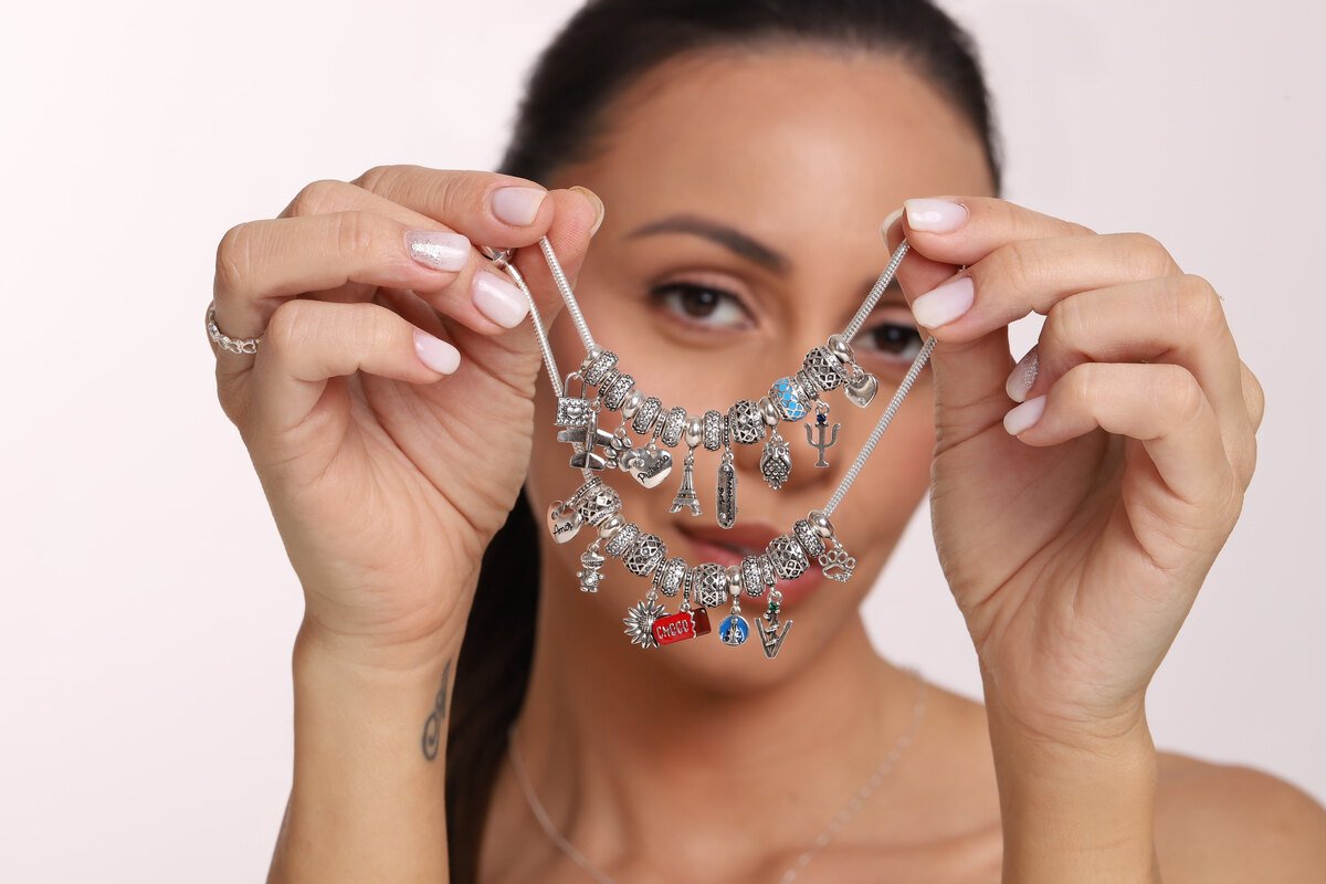 Berloque Avião Prata 925