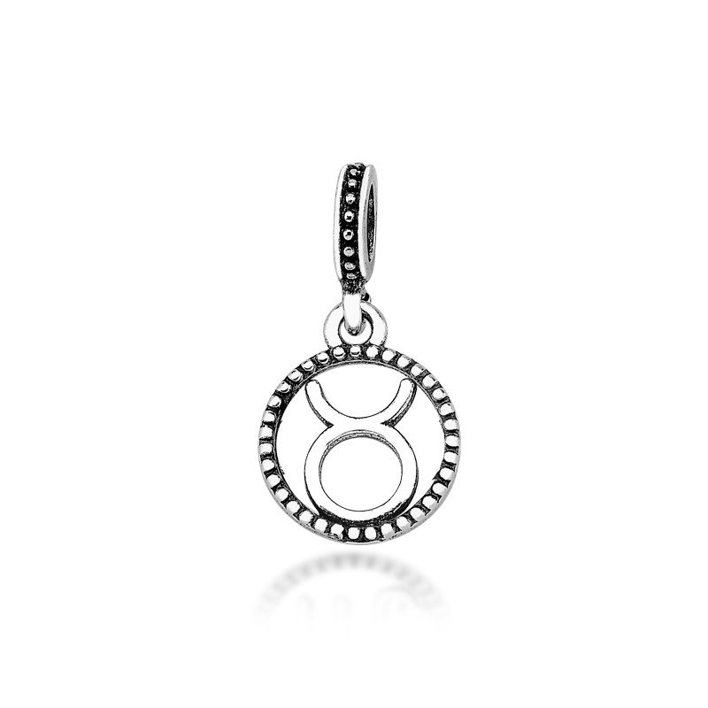 Berloque Signo Touro Prata 925