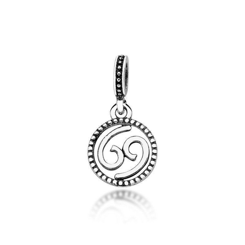 Berloque Signo Câncer Prata 925