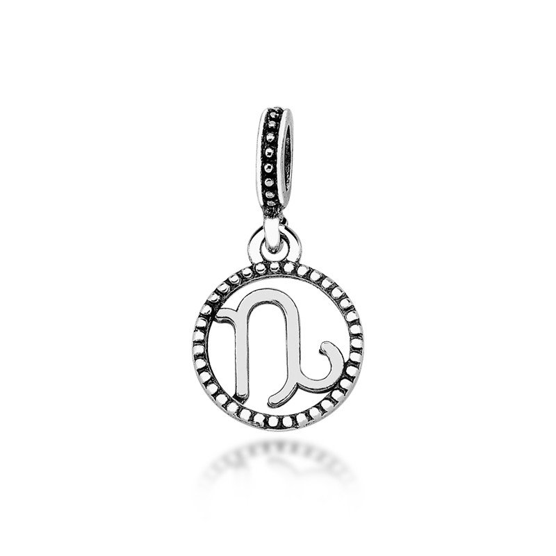 Berloque Signo Capricórnio Prata 925