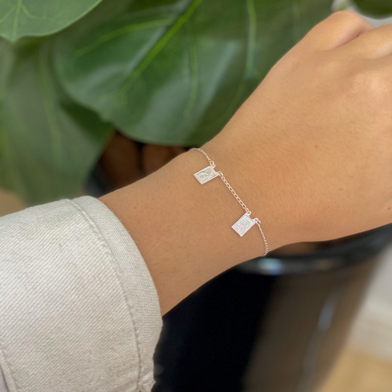 Pulseira Escaupulário Prata 925