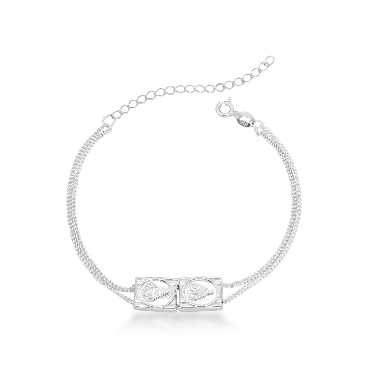 Pulseira Escapulário Prata 925