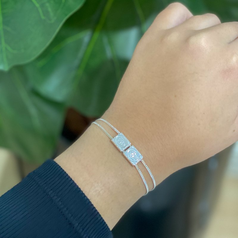 Pulseira Escapulário Prata 925