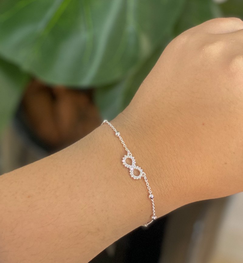 Pulseira Infinito Prata 925