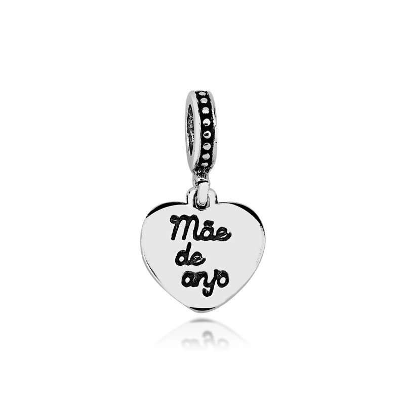 Berloque Mãe de Anjo Prata 925