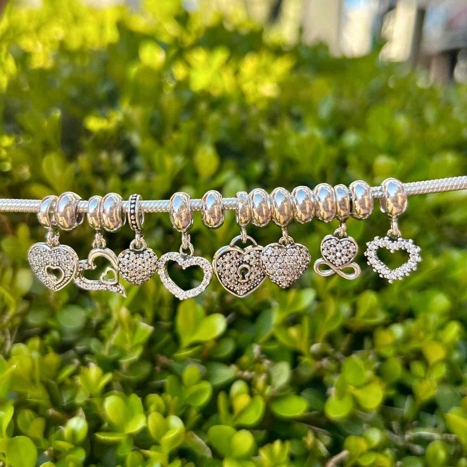 Berloque Coração Prata 925