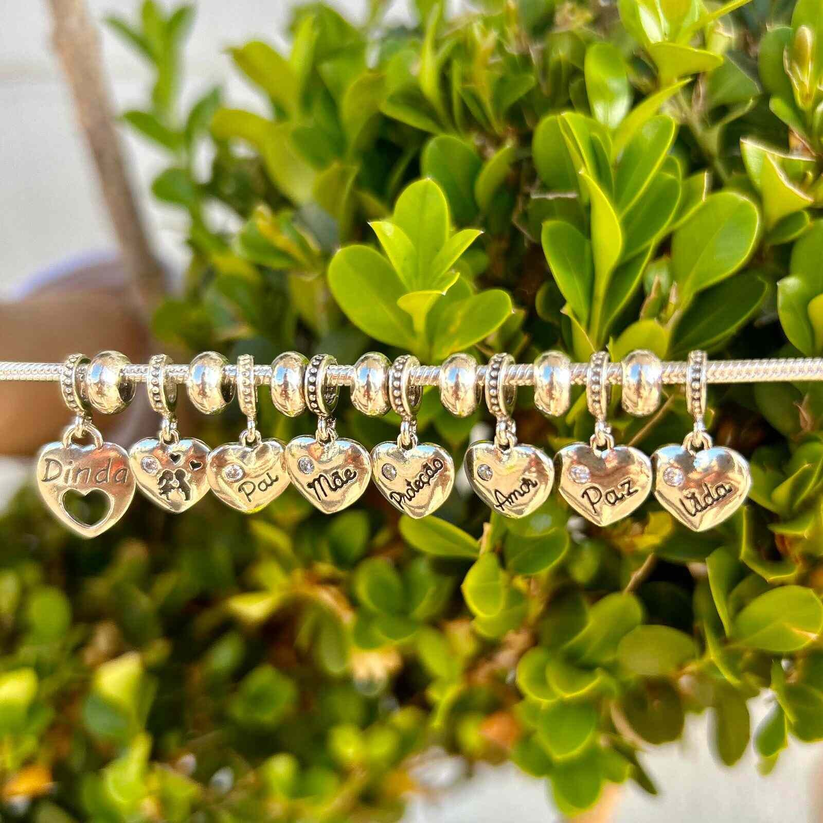 Berloque Dinda Prata 925