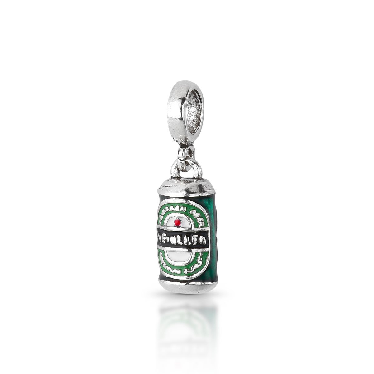 Berloque Cerveja Prata 925