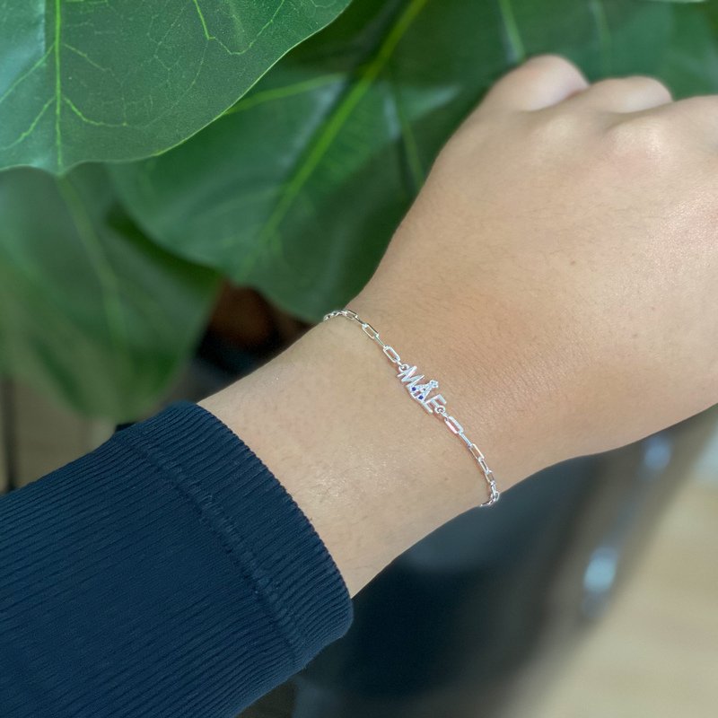 Pulseira Mãe Aparecida Prata 925