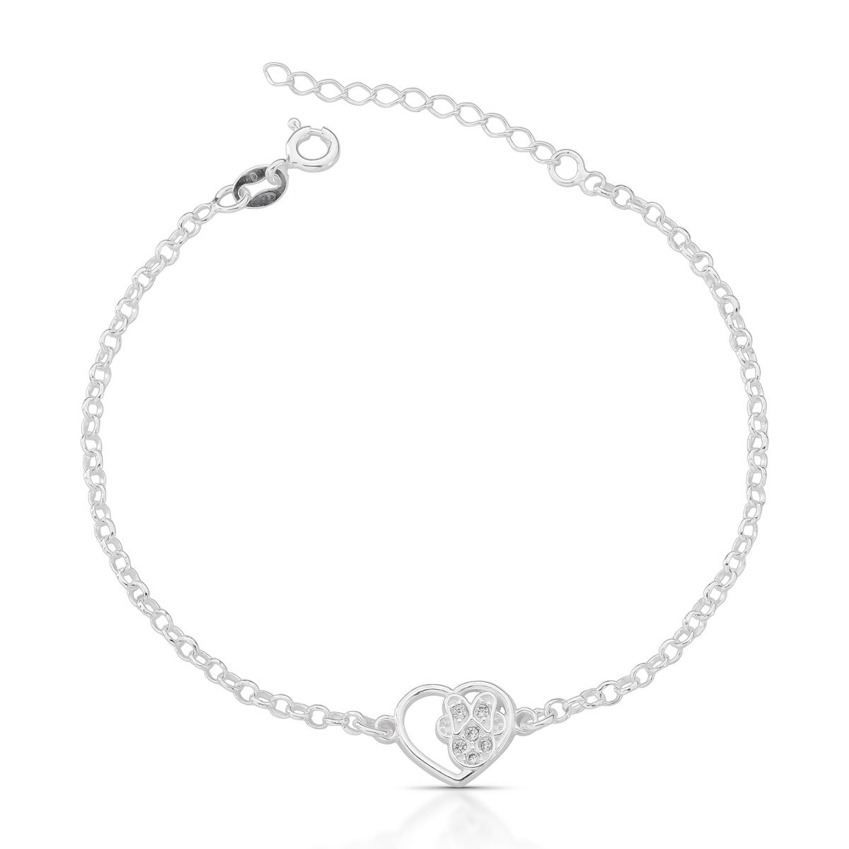 Pulseira Minnie Prata 925