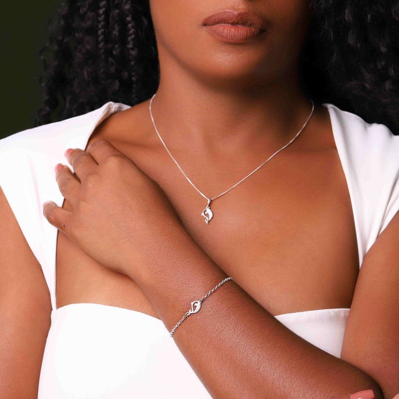 Pulseira Baleia Prata 925