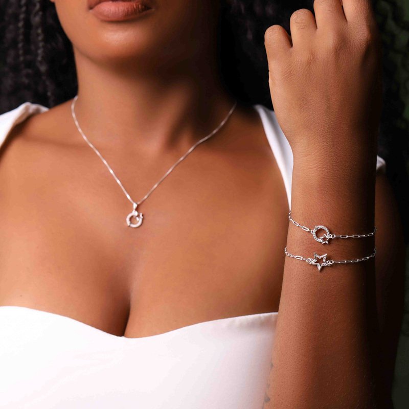 Pulseira Céu Constelado Prata 925