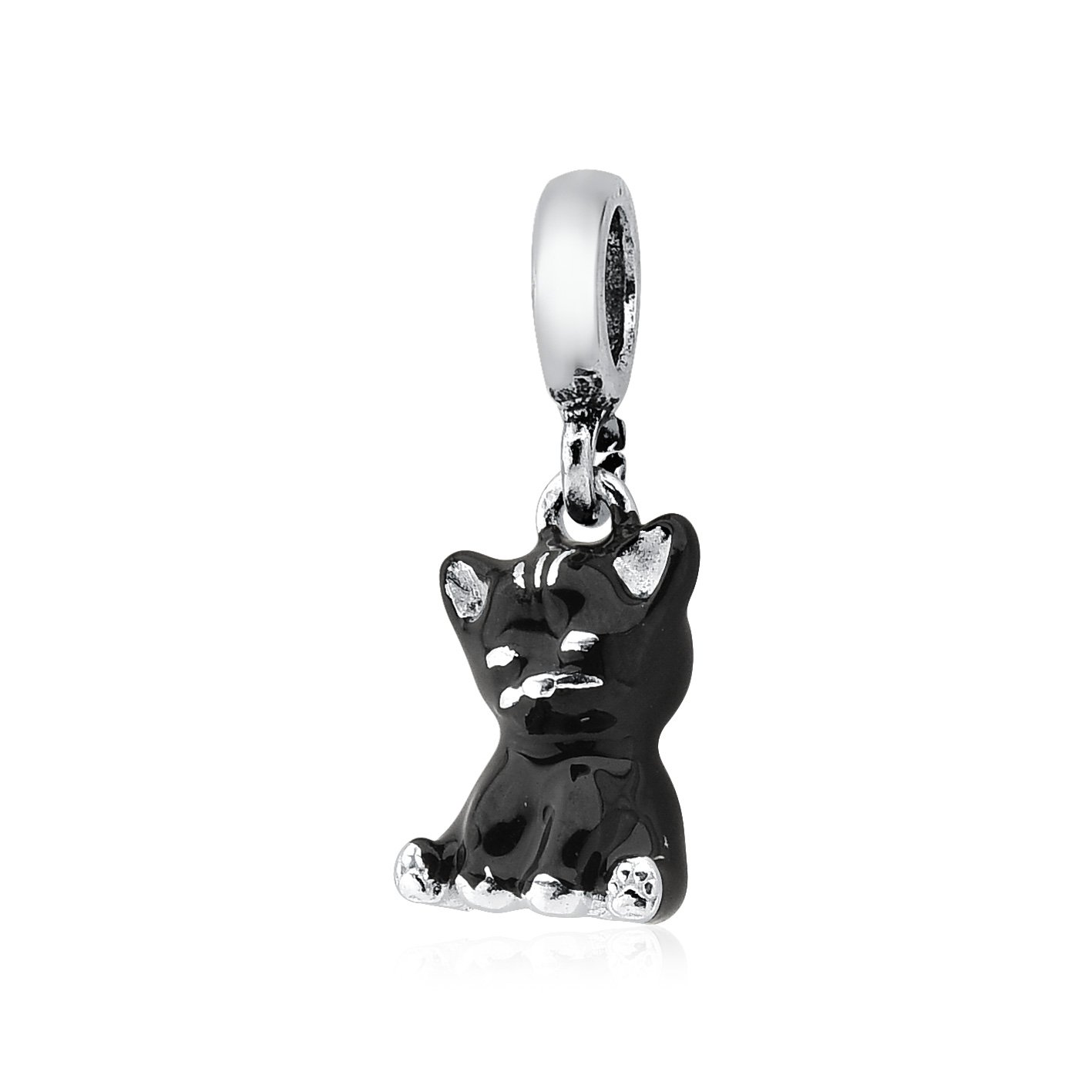 Berloque Gato Prata 925
