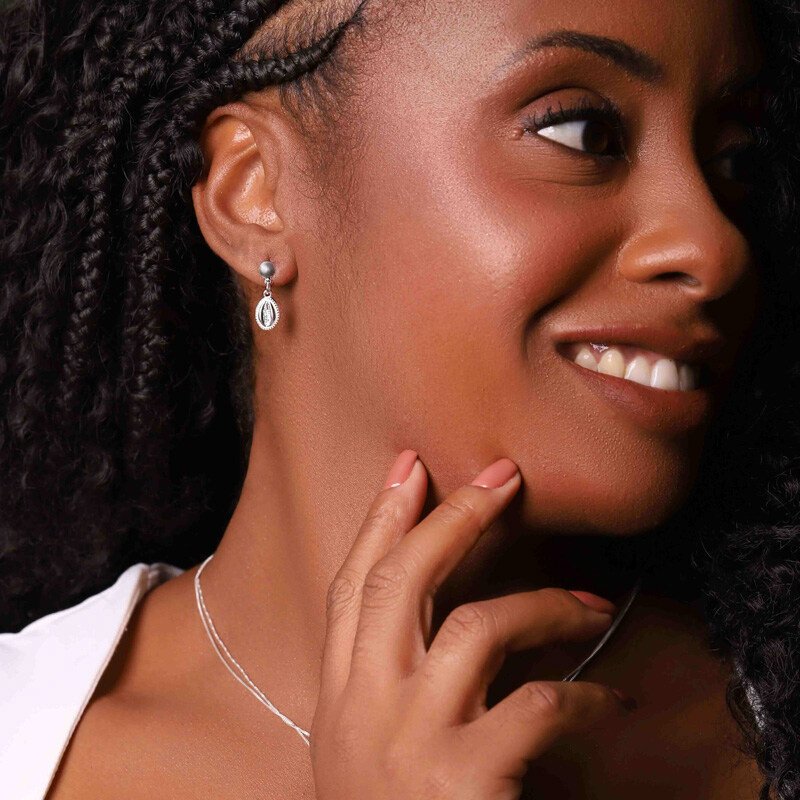 Brinco Búzio Prata 925