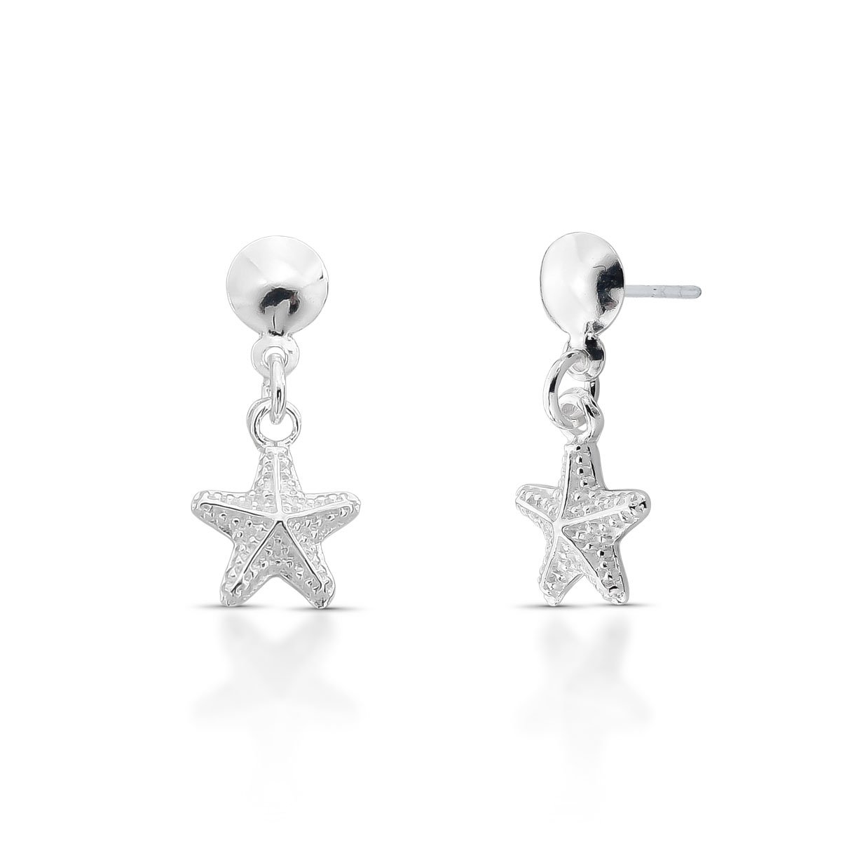 Brinco Estrela do Mar Prata 925