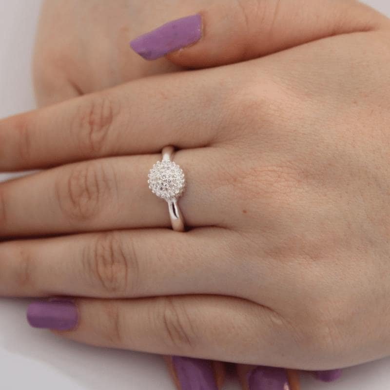 Anel Chuveirinho Prata 925