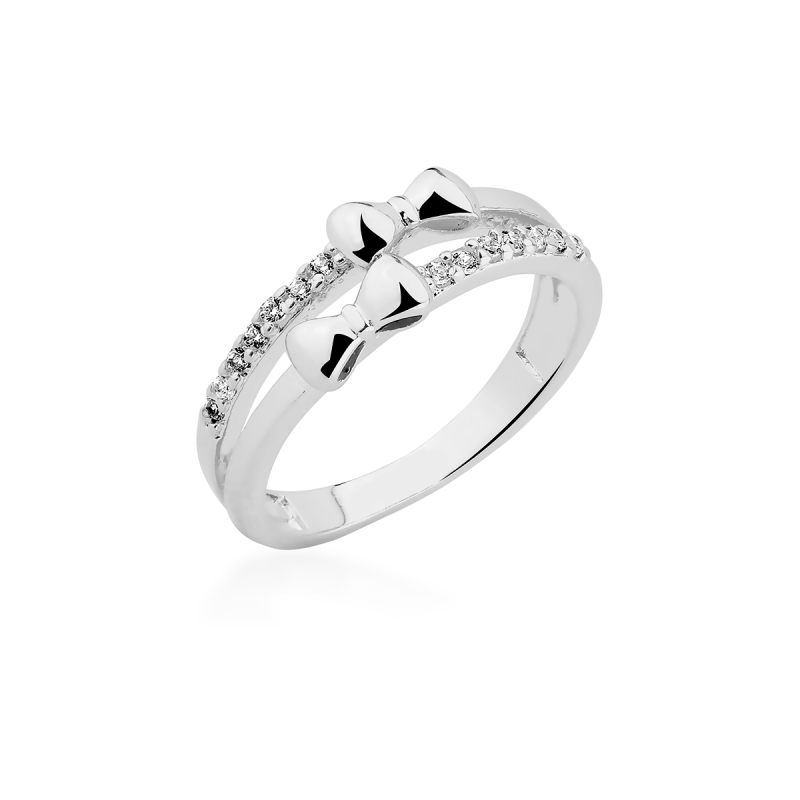 Anel Laços Prata 925