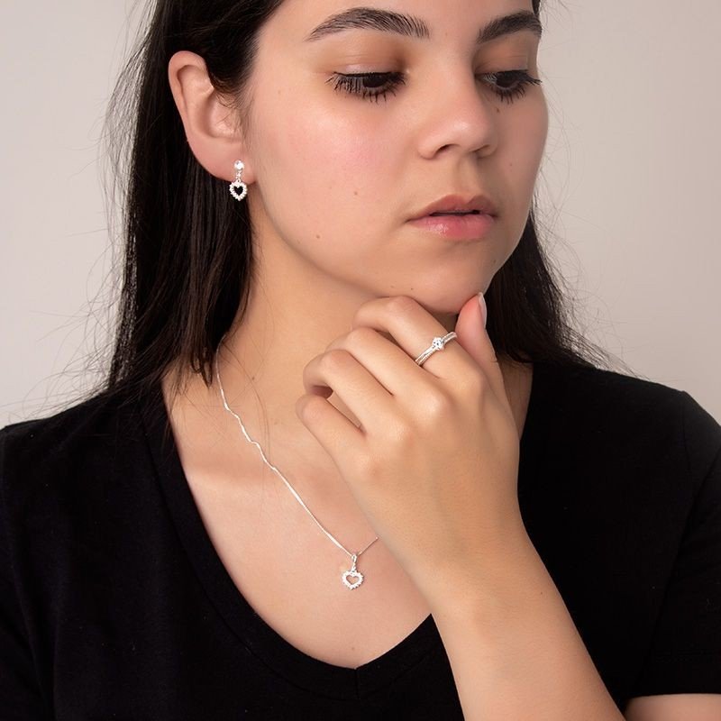 Anel Zircônia Prata 925