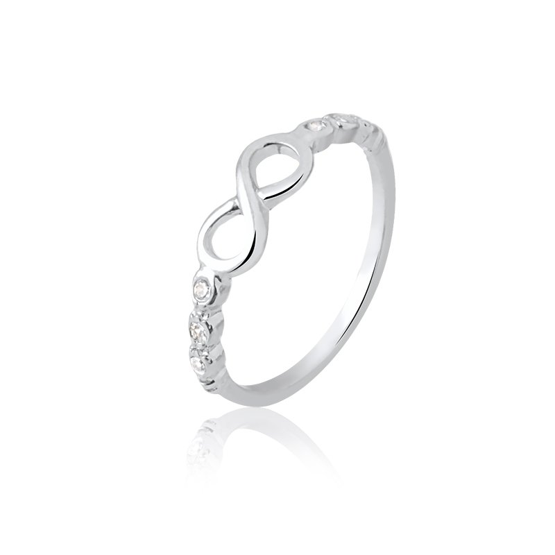 Anel Falange Infinito Prata 925