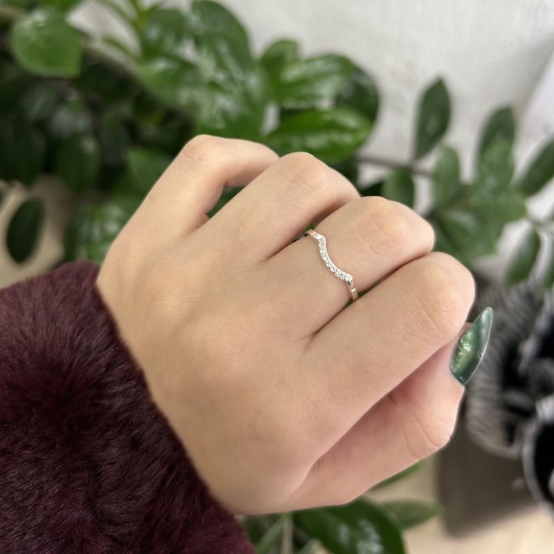 Anel Micros Zircônias Prata 925