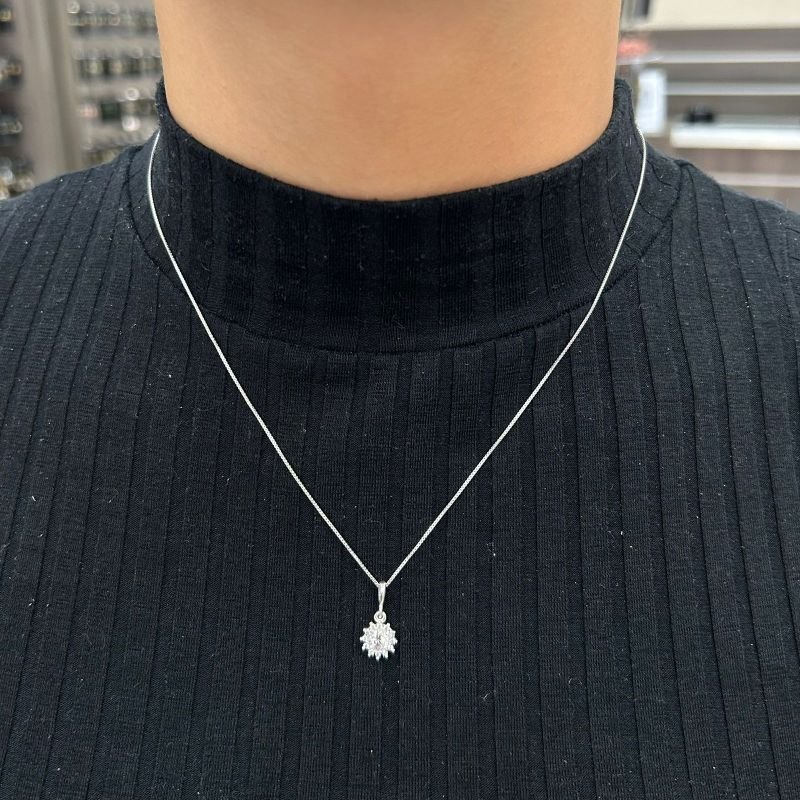 Conjunto Chuveirinho Prata 925