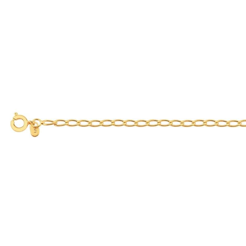 Corrente Elinhos Banhado a Ouro 18k