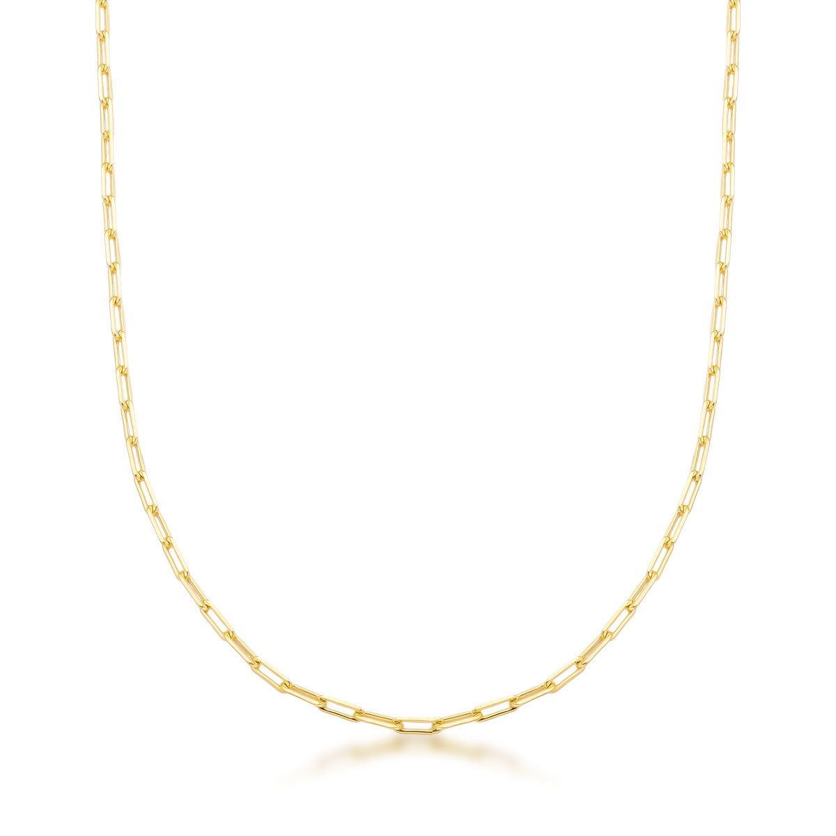 Corrente Elos Banhado a Ouro 18k