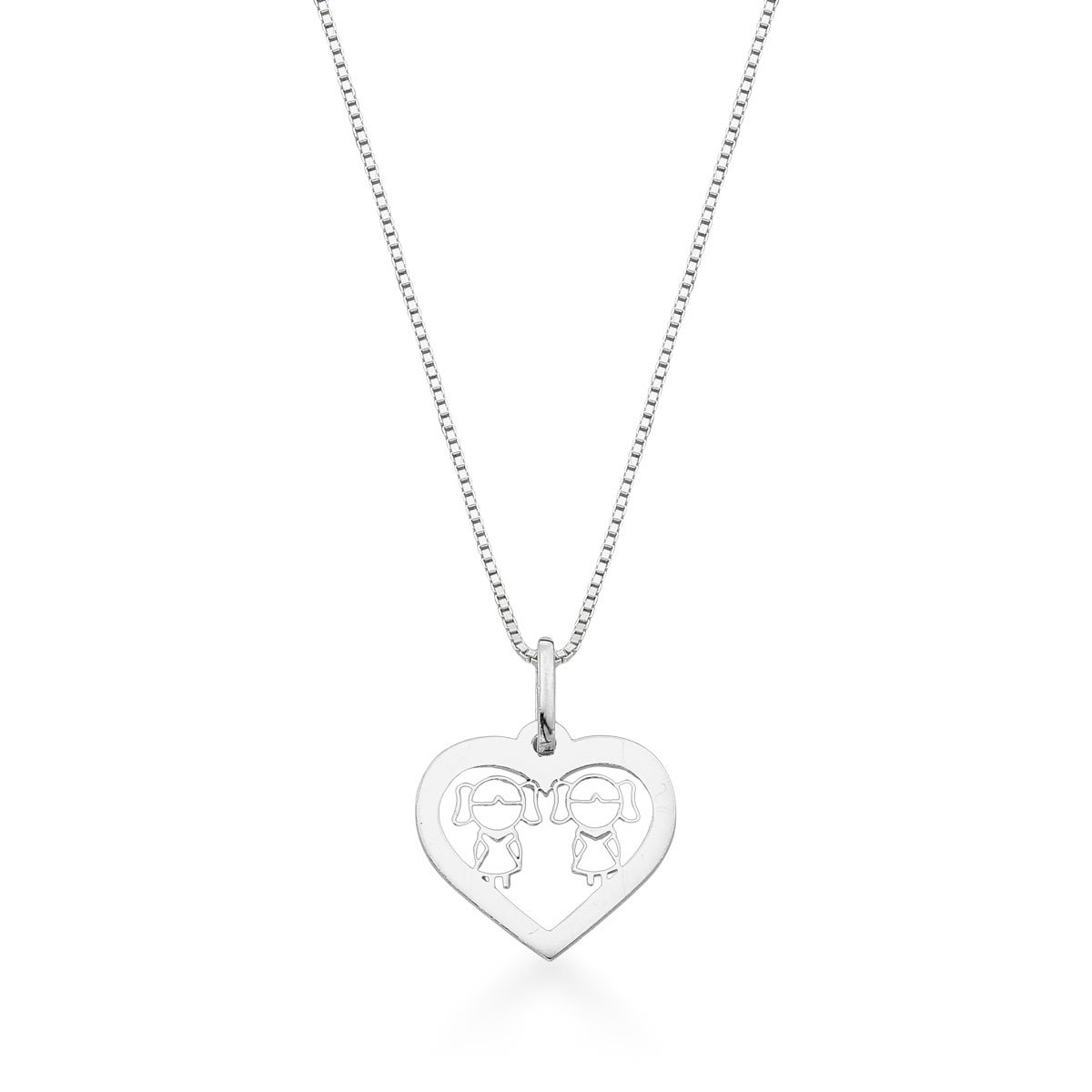 Gargantilha Meninas Prata 925