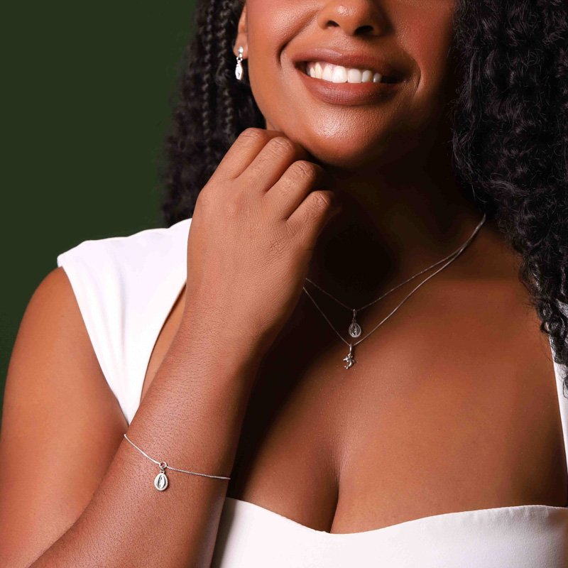 Gargantilha Búzio Prata 925