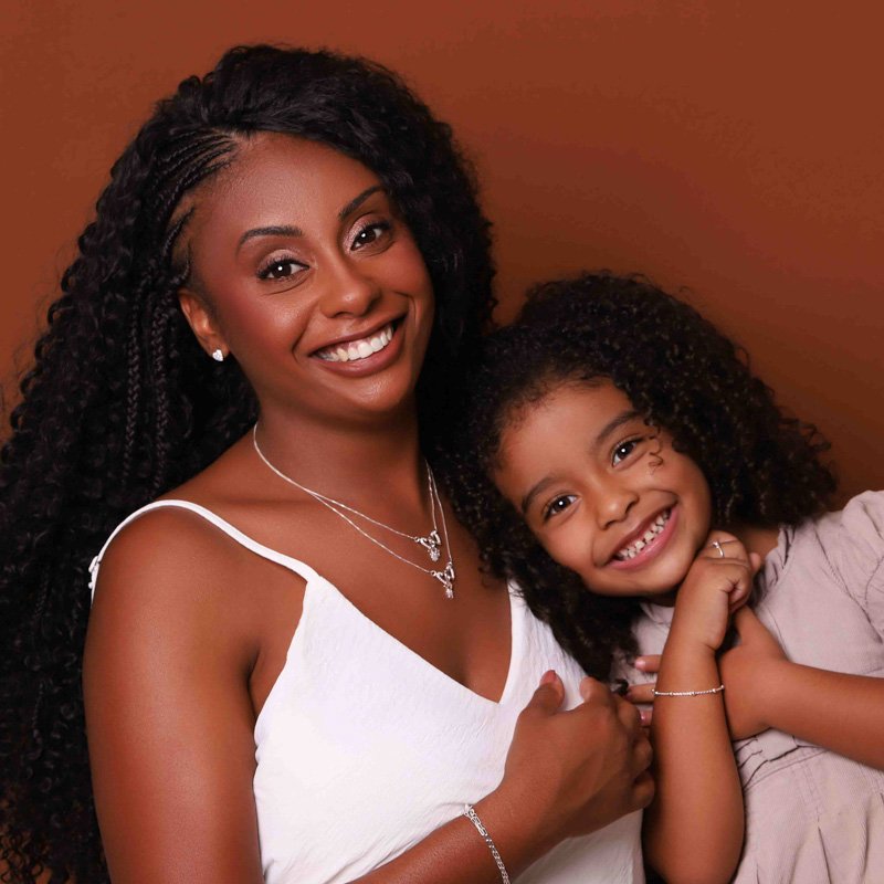 Gargantilha Corações Menina Prata 925