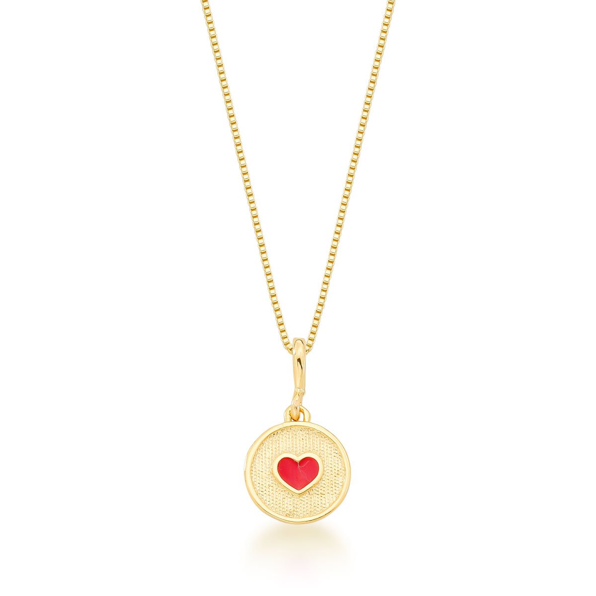 Gargantilha Amor Banhado a Ouro 18k