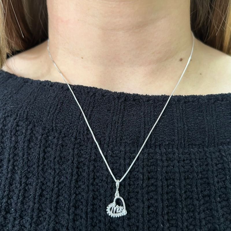 Gargantilha Mãe Prata 925