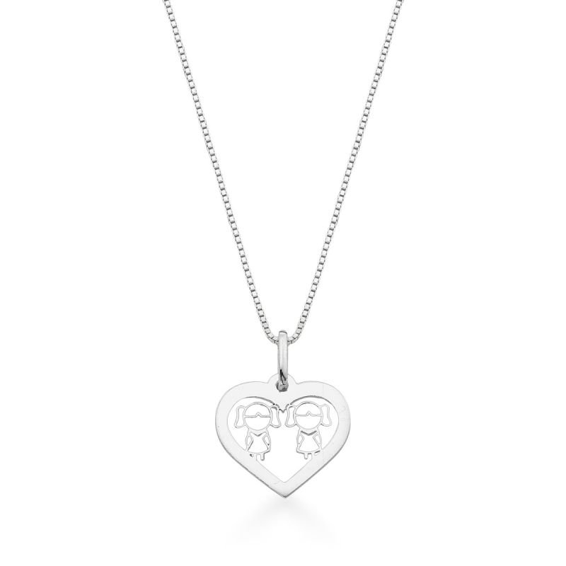 Gargantilha Meninas Prata 925