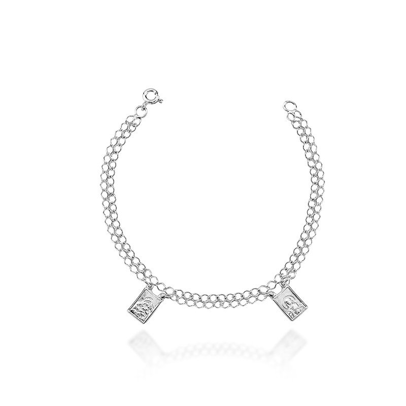 Pulseira Escapulário Prata 925