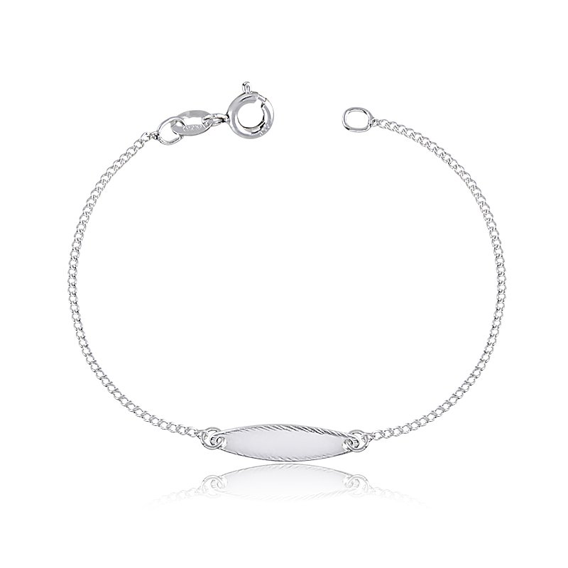 Pulseira Chapinha Prata 925