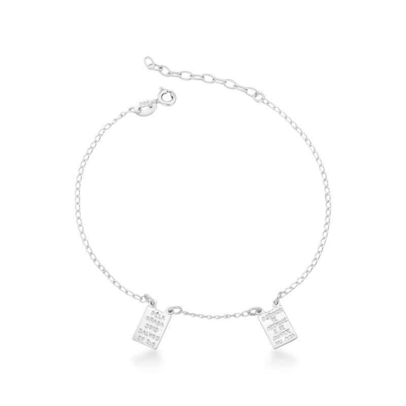 Pulseira Escaupulário Prata 925